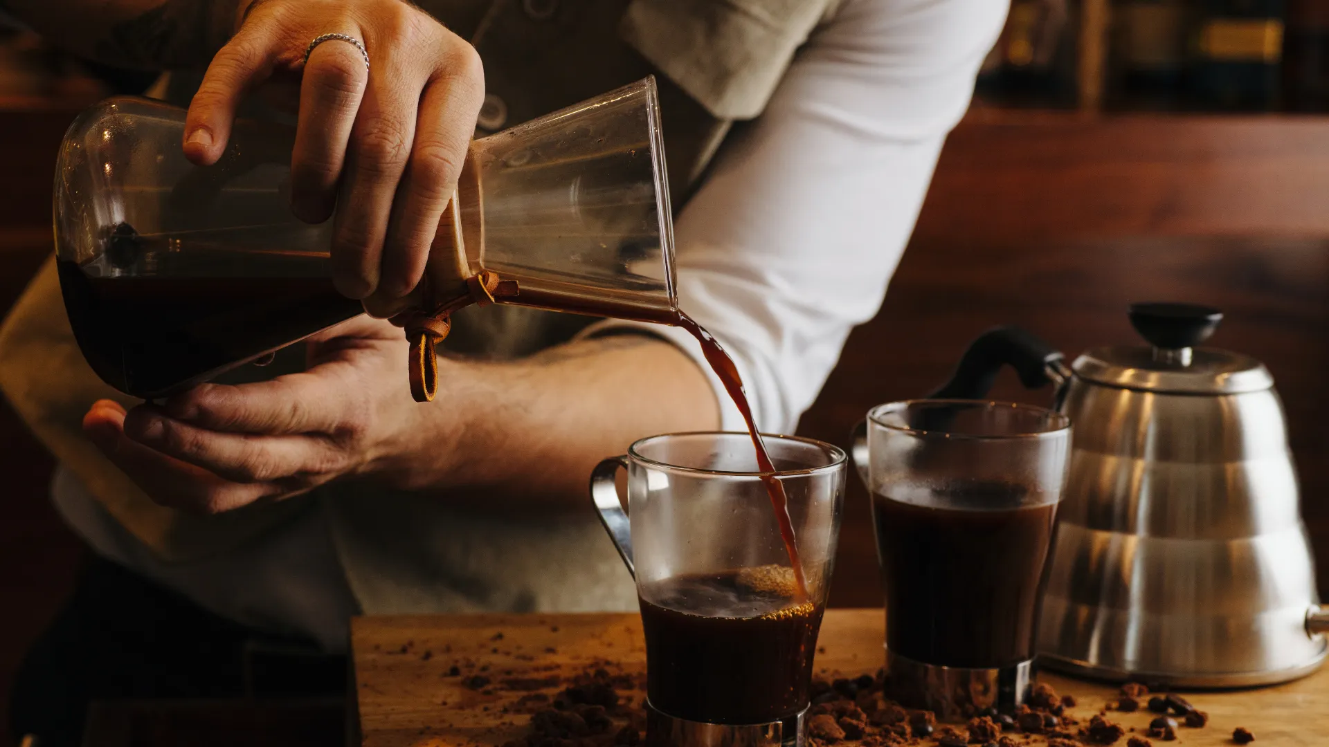evde barista olmak
