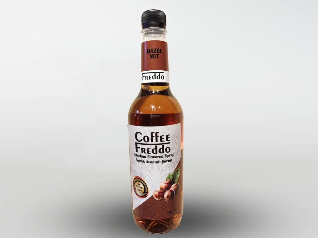 Fındık aromalı şurup